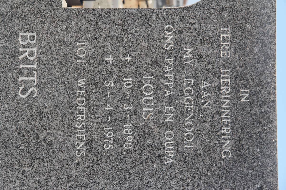 BRITS Louis 1890-1975