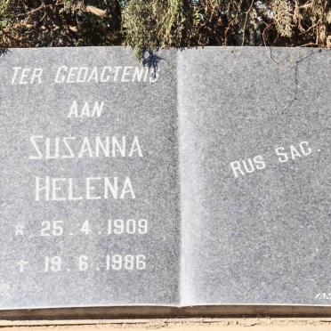 BURGER Susanna Helena 1909-1986