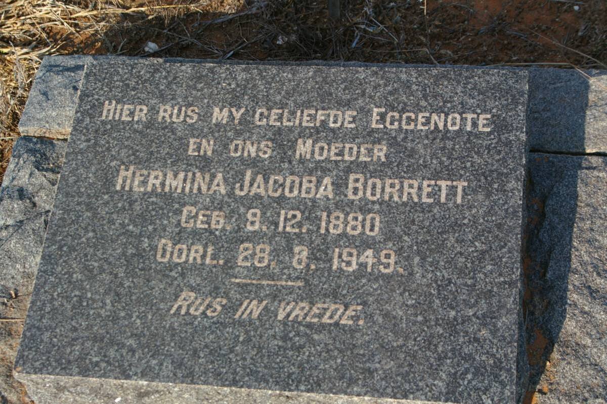 BORRETT Hermina Jacoba 1880-1949