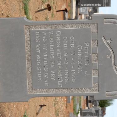 COETZEE Petrus J. 1940-1955