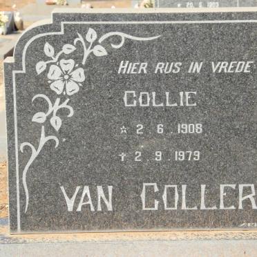 COLLER Collie, van 1908-1979 &amp; Sannie 1908-1988