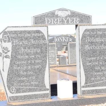 DREYER Johannes Gerhardus 1917-1988 &amp; Maria Jacoba Johanna van ZYL 1920-1987