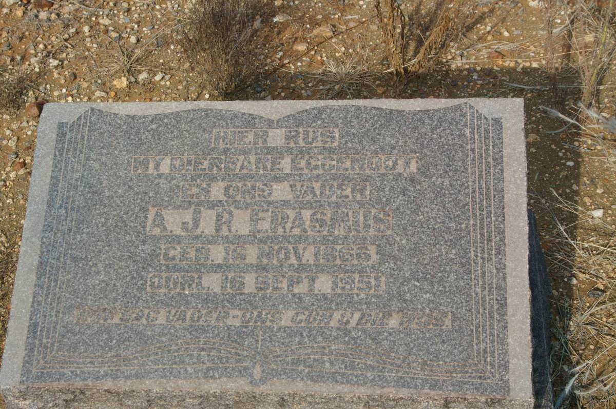 ERASMUS A.J.R. 1866-1951