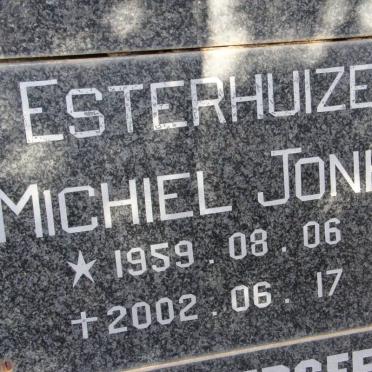 ESTERHUIZEN Michiel Jonker 1959-2002