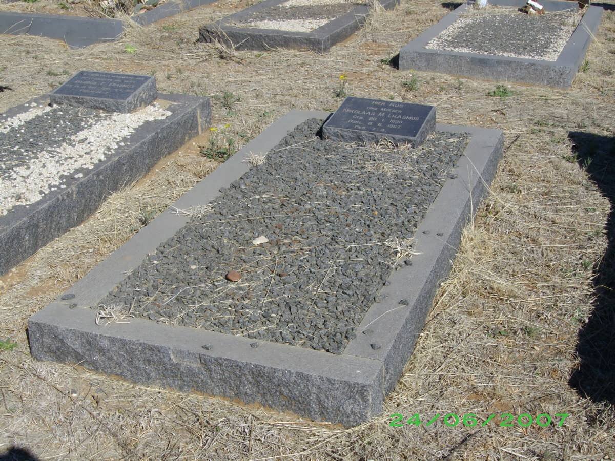 ERASMUS Nikolaas M. 1890-1967