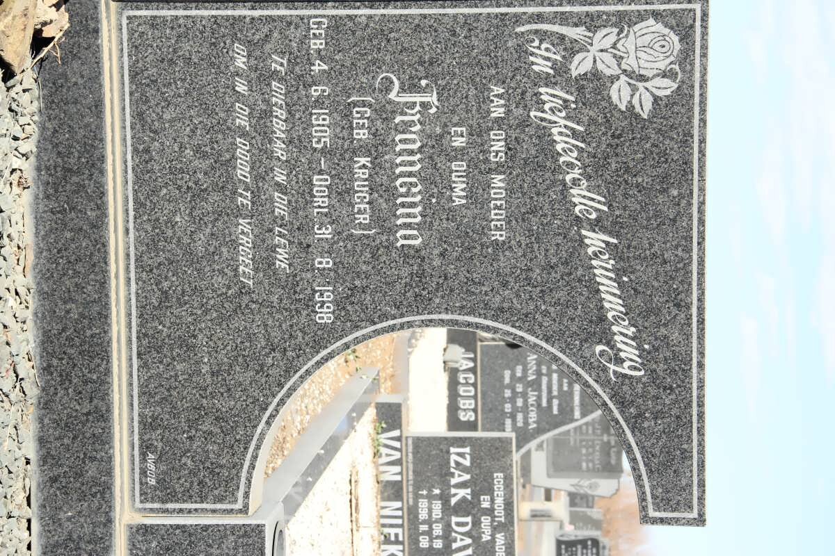 FOUCHÉ Francina nee KRUGER 1905-1998