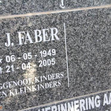 FABER C.J. 1949-2005