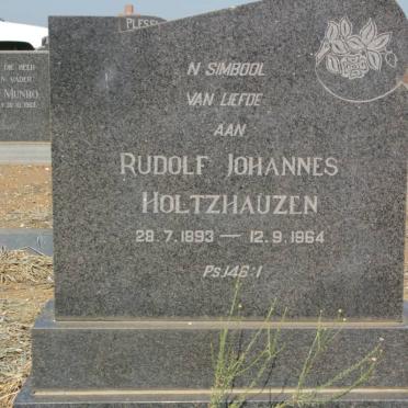 HOLTZHAUZEN Rudolf Johannes 1893-1964