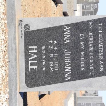 HALE Anna Johanna 1911-1974