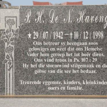 HAVENGA P.H. De N. 1942-1998