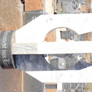 HATTINGH Dirk Johannes 1931-1989 &amp; Faith Elizabeth 1933-