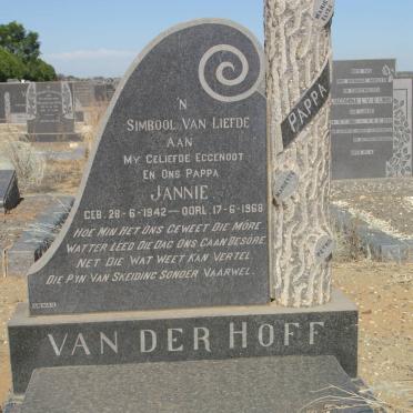 HOFF Jannie, van der 1942-1968