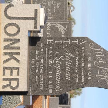 JONKER Adriaan Stephanus 1957-1989