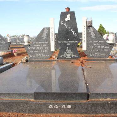 KNOESEN Wynand Willem 1926-1991 &amp; Hester Maria 1926-1995