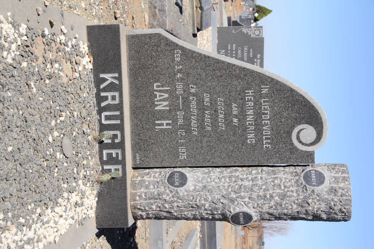 KRUGER Jan H. 1910-1975