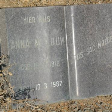 LOUW Anna M. 1918-1987