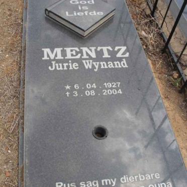 MENTZ Jurie Wynand 1927-2004