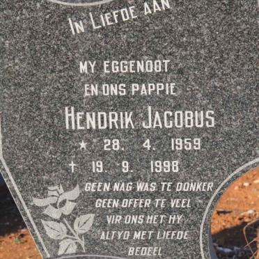 NEL Hendrik Jacobus 1959-1998 