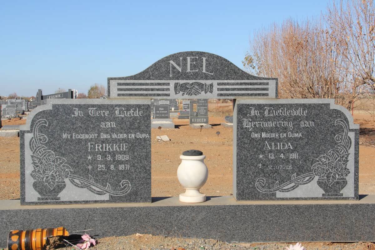 NEL Frikkie 1909-1971 &amp; Alida 1911-2005