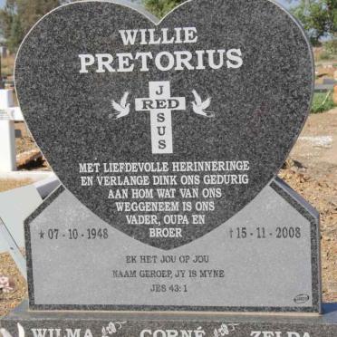 PRETORIUS Willie 1948-2008