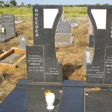 RHEEDER Cornelis 1885-1956 &amp; Anna Margaretha 1885-1975