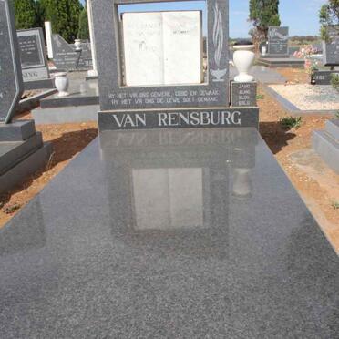 RENSBURG Ivan, van 1947-1994 &amp; Esther 1949-