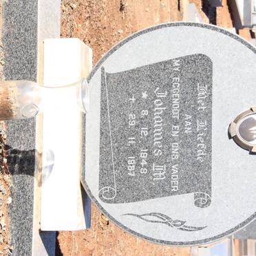 RENSBURG Johannes M., Janse van 1948-1987