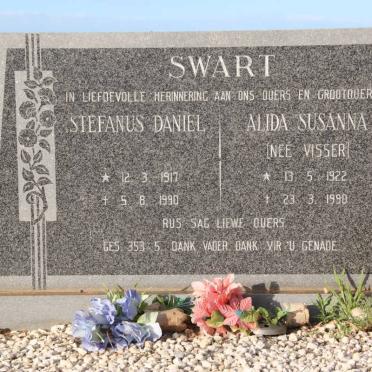 SWART Stefanus Daniel 1917-1990 &amp; Alida Susanna VISSER 1922-1990