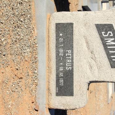 SMITH Petrus 1912-1977