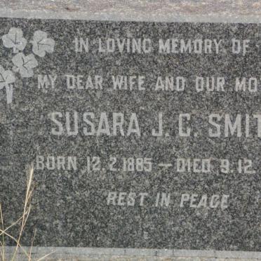 SMITH Susara J.C. 1885-1955