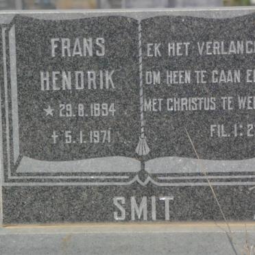 SMIT Frans Hendrik 1894-1971