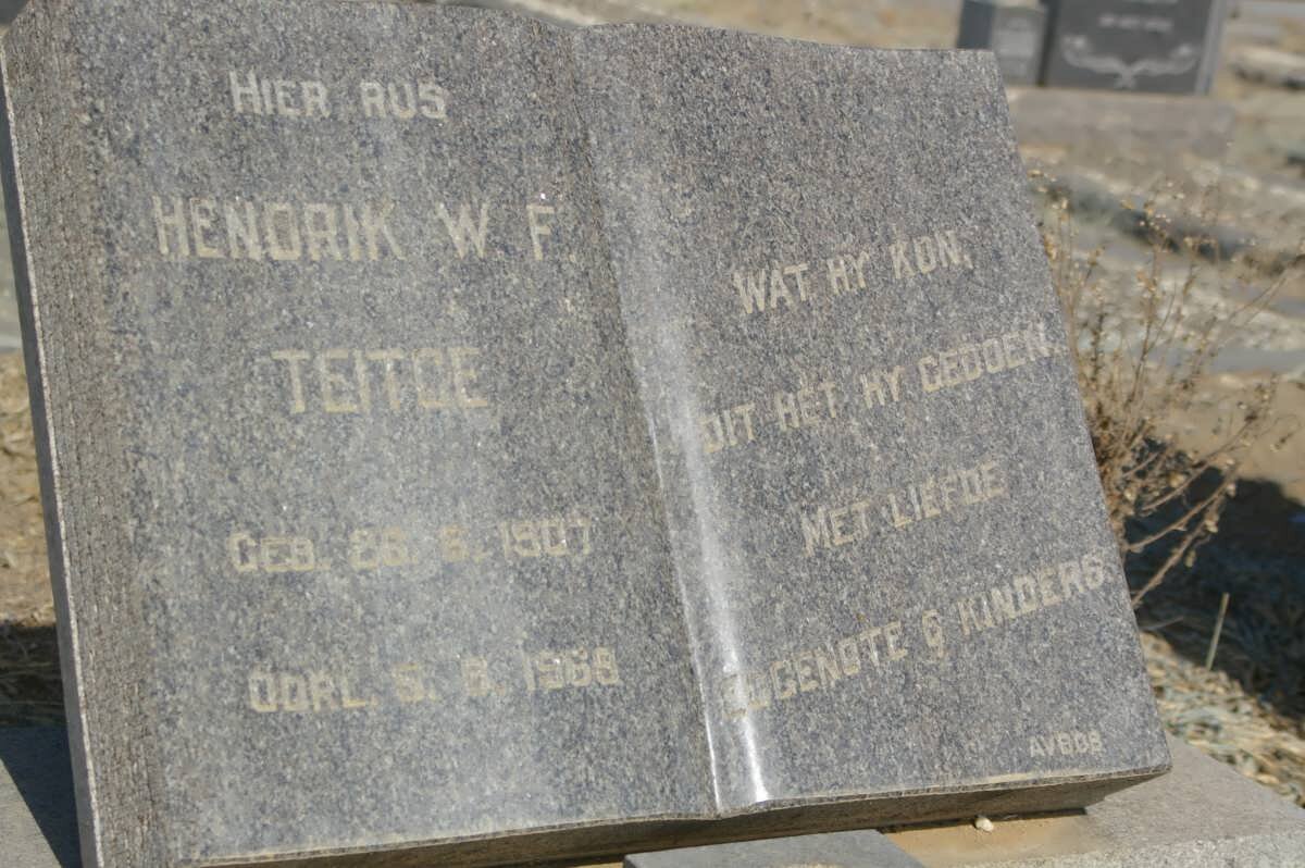 TEITGE Hendrik W.F. 1907-1969