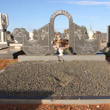 VERMEULEN Petrus Johannes 1907-1989 &amp; Elizabeth Maria DERCKSEN 1917-2005