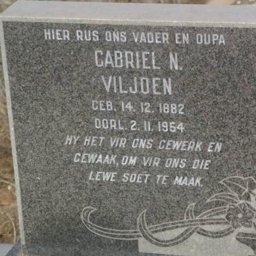 VILJOEN Gabriel N. 1882-1954