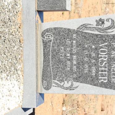 VORSTER P.M. 1944-1996