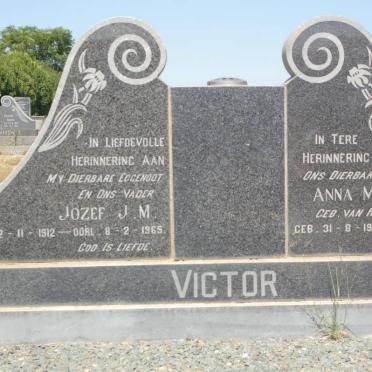 VICTOR Jozef Johannes Markus 1912-1965 &amp; Anna Maria Elizabeth VAN HEERDEN 1919-