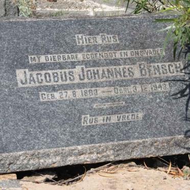 BENSCH Jacobus Johannes 1883-1943