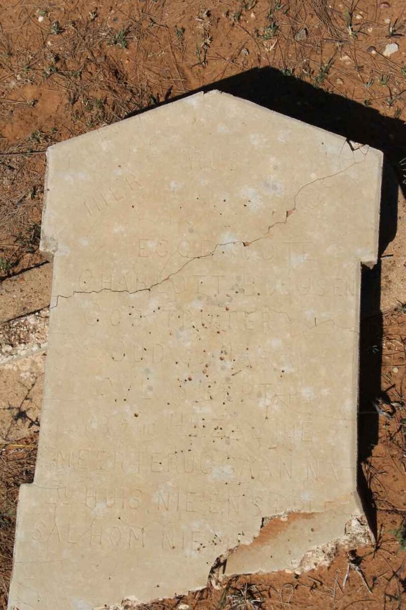 BOOYSEN Charlotte nee TRUTER -1937