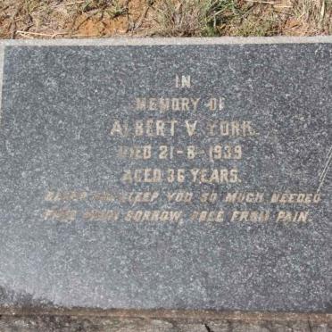 YORK Albert V. -1939