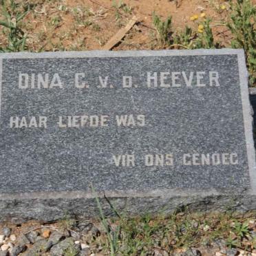 HEEVER Dina C., v.d.