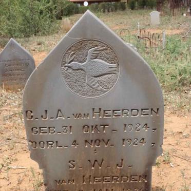 HEERDEN C.J.A., van 1924-1924 :: VAN HEERDEN S.W.J. 1926-1926