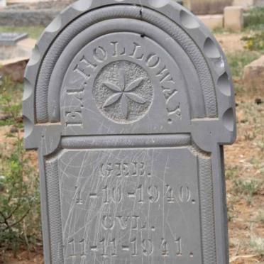 HOLLOWAY E.A. 1940-1941
