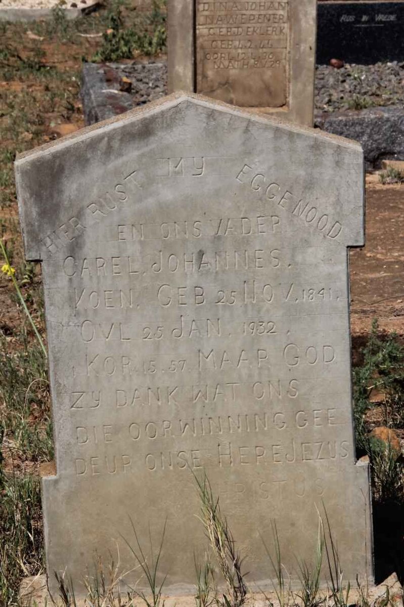 KOEN Carel Johannes 1841-1932