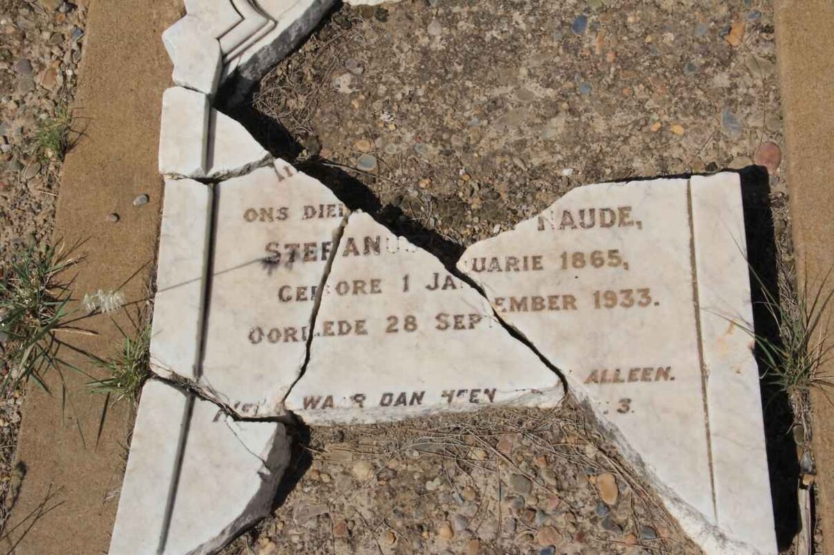 NAUDE Stefanus ? 1865-1933