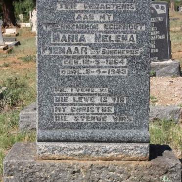 PIENAAR Maria Helena BORCHERDS 1864-1943