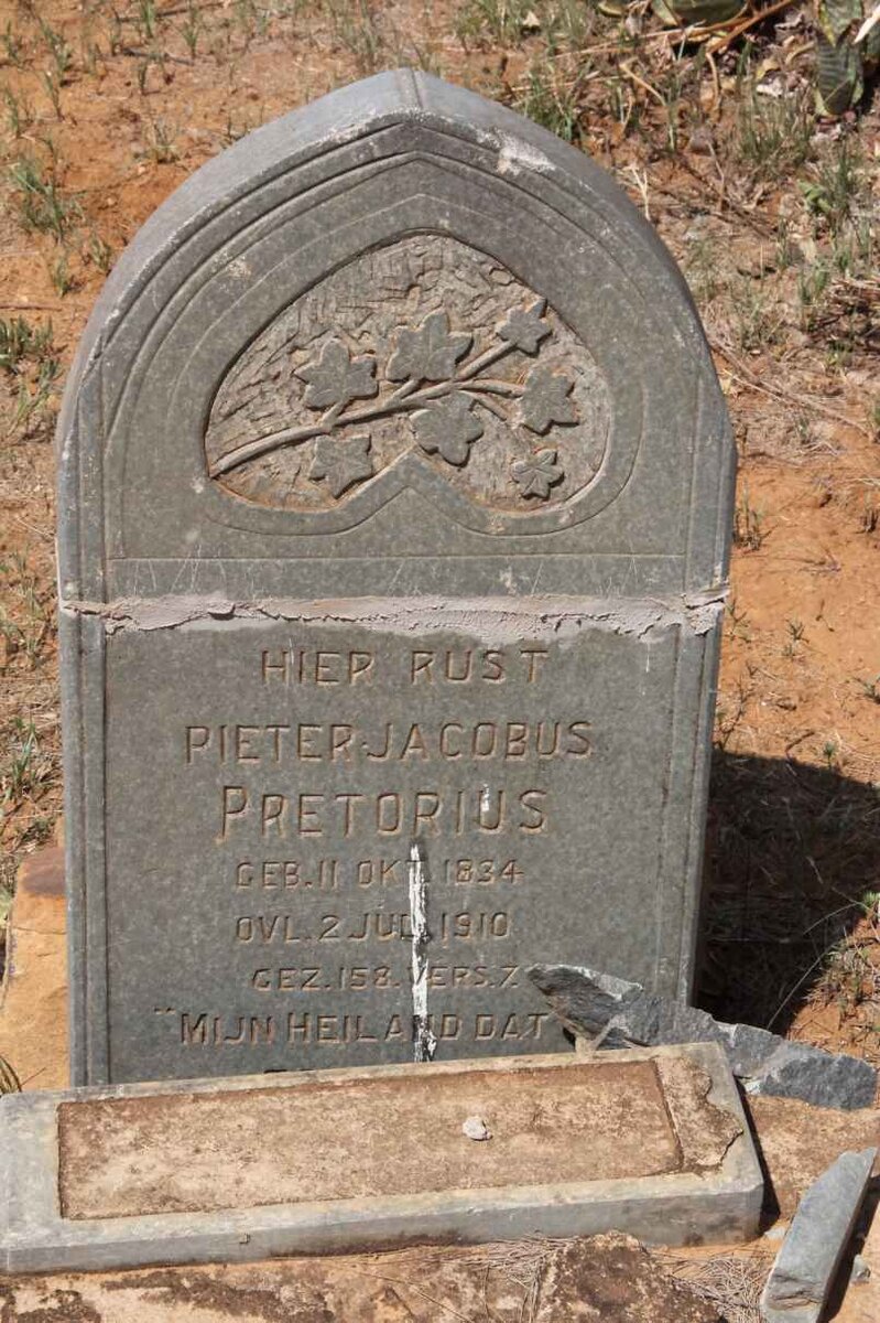 PRETORIUS Pieter Jacobus 1834-1910