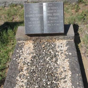 PIENAAR Johannes Hendrik 1874-1957 &amp; Anna Maria de WET 1892-1956