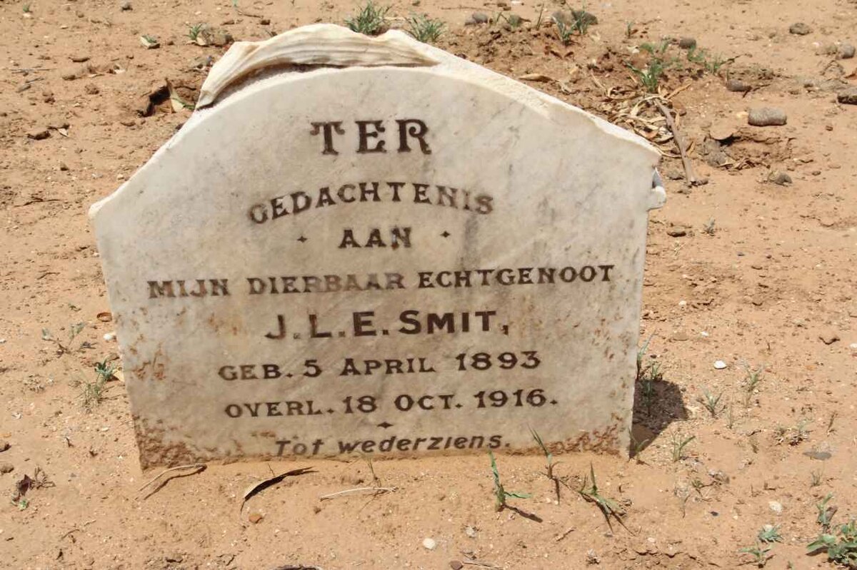 SMIT J.L.E. 1893-1916