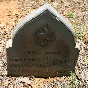 SCHOEMAN Gerbreg Cornelia 1911-1916