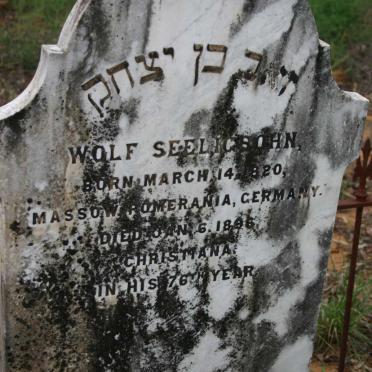 SEELIGSOHN Wolf 1820-1896